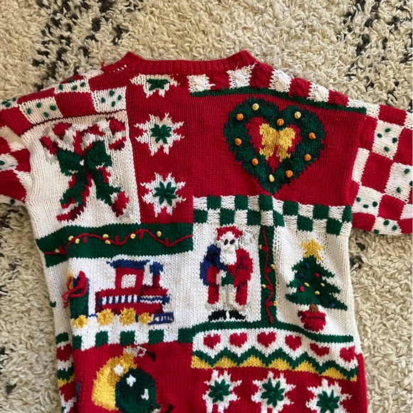 Christmas sweater from 1993 “the eagles eye” brand - Picture 2 of 3